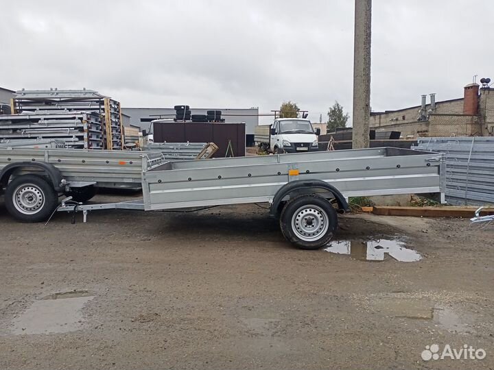 Прицеп легковой большой. Высокий борт