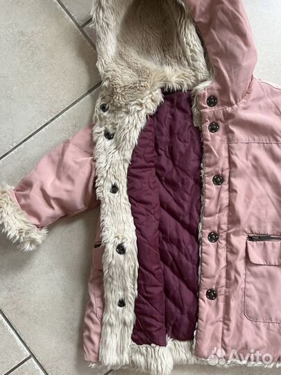 Куртка детская пальто zara