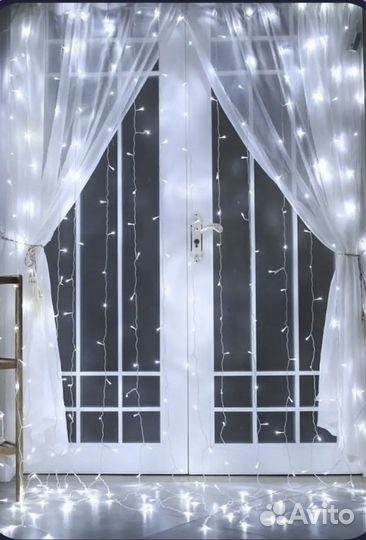 Гирлянда штора