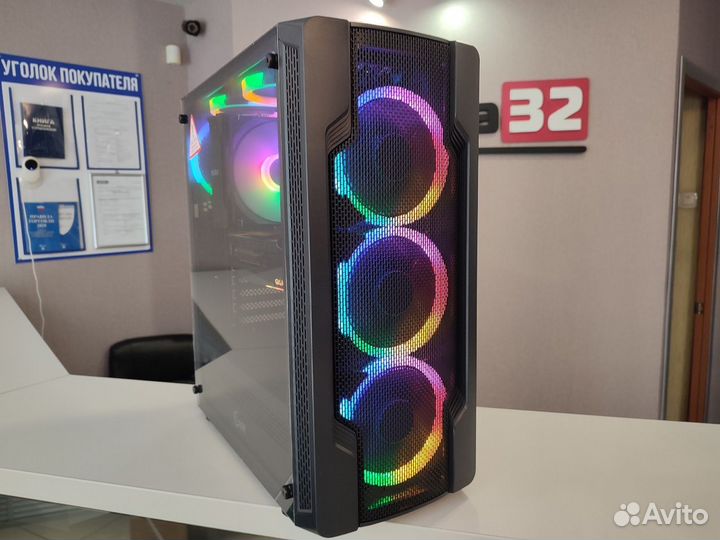Игровой Core i5-12600K,RTX 3080,SSD 500gb + SSD 96