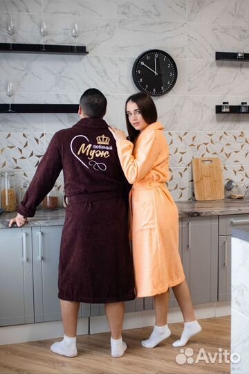 Халат мужской махровый