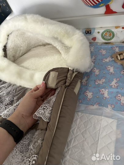 Зимний конверт в коляску/ на выписку