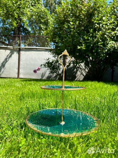 Конфетница 2х - ярусная. Этажерка