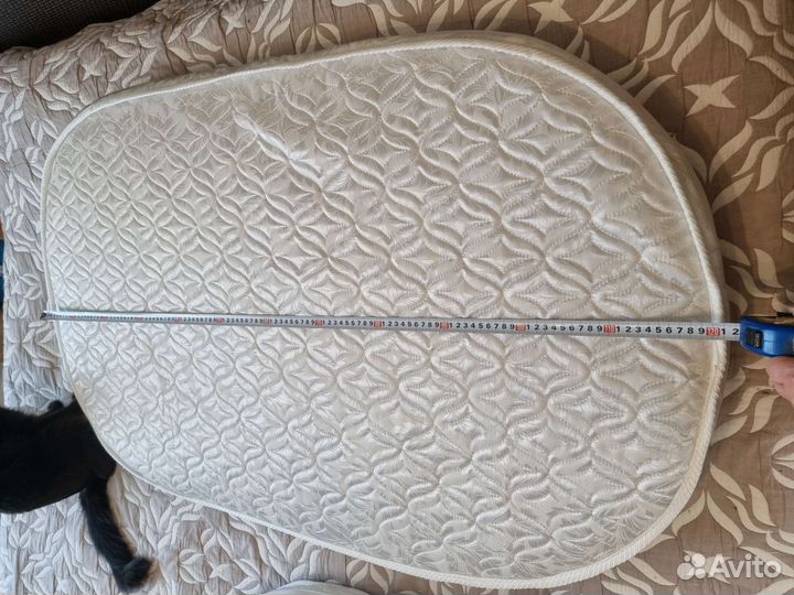 2 шт матрацев детских на кроватку-трансформер