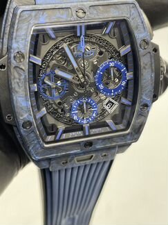 Часы Hublot Spirit of Big Bang Carbon Blue 42mm