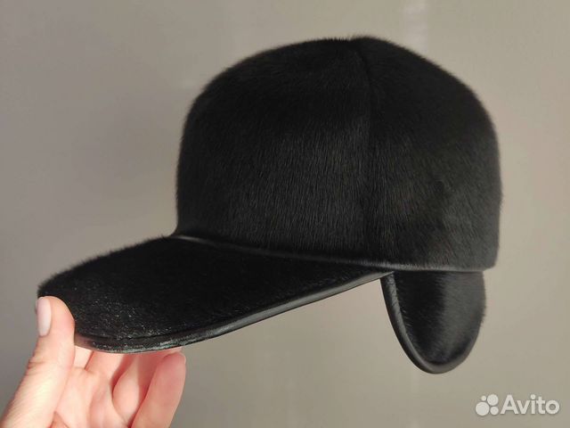 Мужская норковая кепка, р58-59