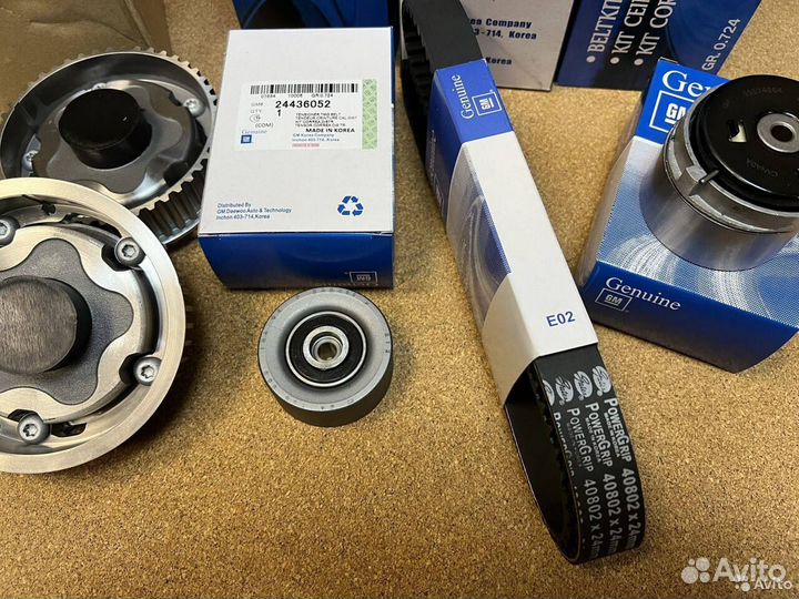 Ремкомплект грм оригинал Круз Орландо Астра Зафира