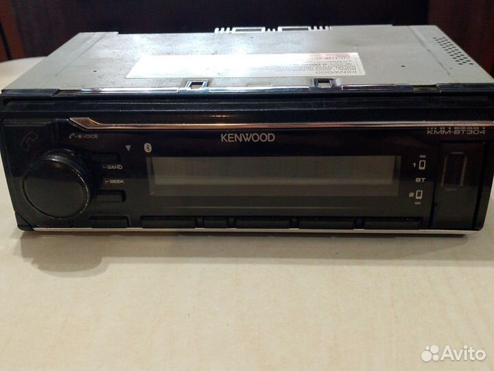 Автомагнитола Kenwood-BT 304 Процессорная