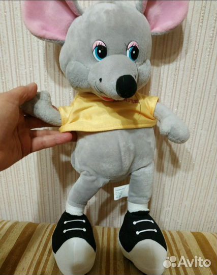 Мягкий Мышонок ждёт хозяйку