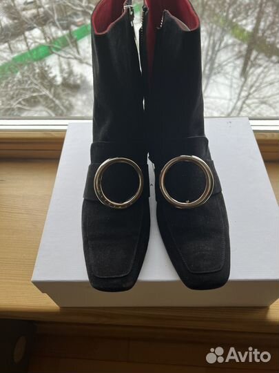 Ботильоны замша р 41 DoraTeymur, оригинал