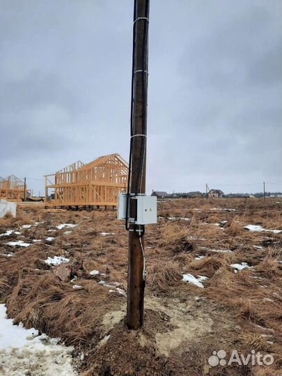 Строительство вл, монтаж сип, подключение щитов 15