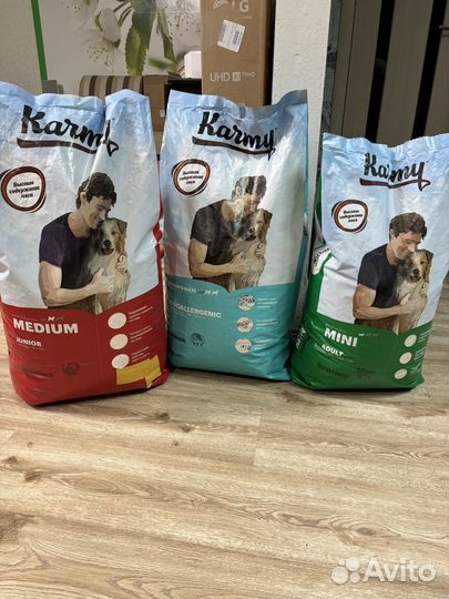 Сухой корм для собак karmy