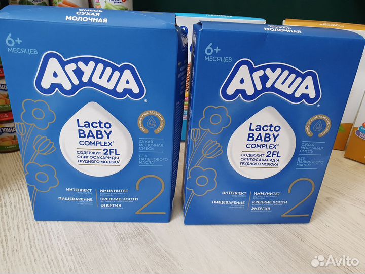 Детское питание агуша