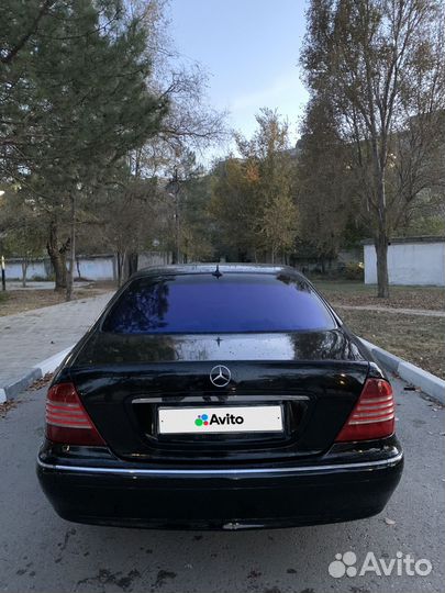 Mercedes-Benz S-класс 4.3 AT, 2002, 349 000 км