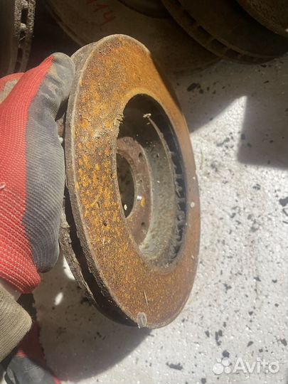 Диск тормозной передний nissan almera n16