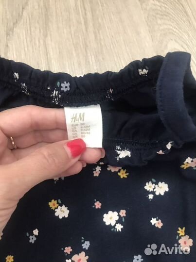 Комбинезон летний h&m на девочку 74-80