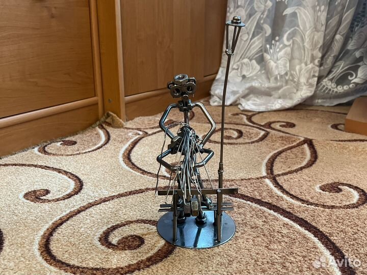 Железная статуэтка Роботы