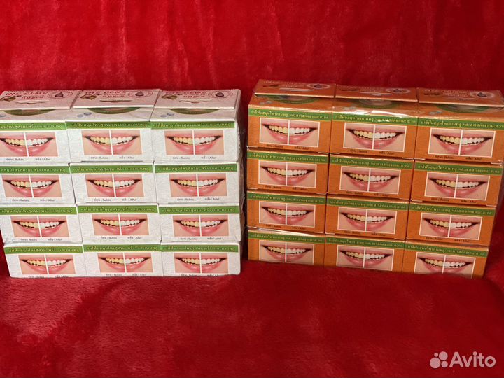 Тайская отбеливающая зубная паста