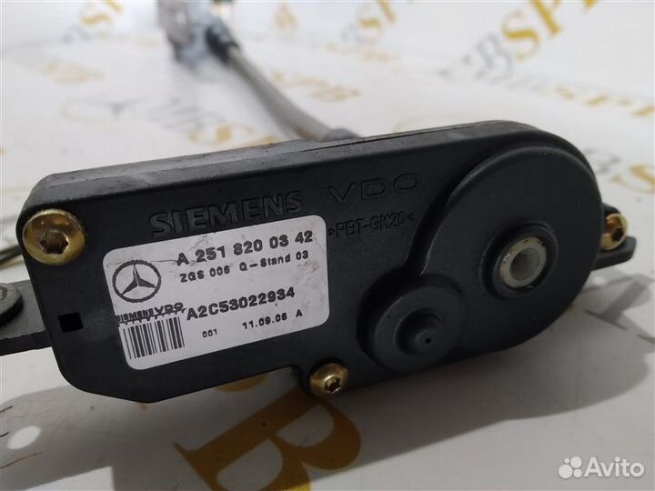 Привод форточки левый Mercedes Gl-Class X164