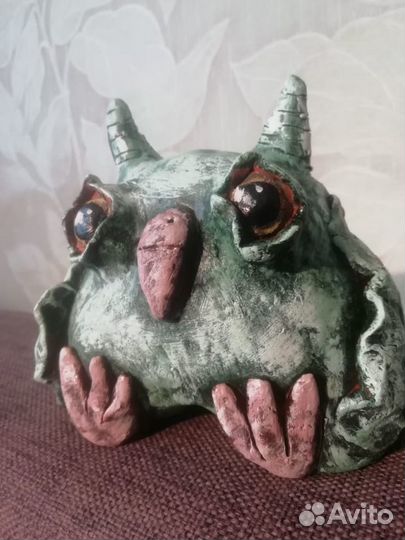 Глиняная поделка, ручная работа