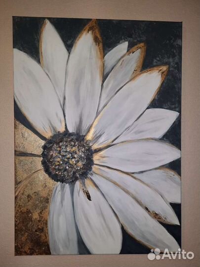 Картина Цветок 50 на 70