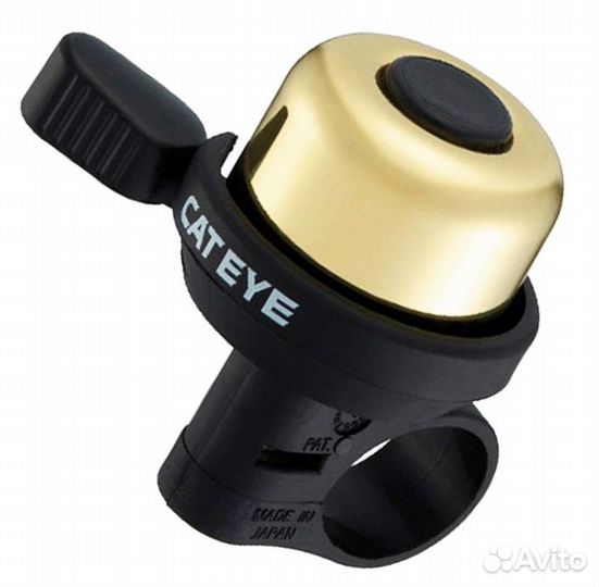 Велозвонок Cat Eye PB-1000 Wind Bel Platinum Black