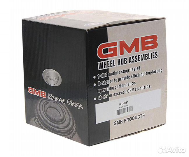 Ступица hyundai Sonata 5 задняя (с абс) GMB