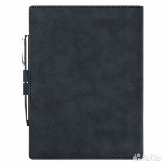 Ежедневник-портфолио Clip NEO недатированный в подарочной коробке, синий (в комплекте ручка Sonata B