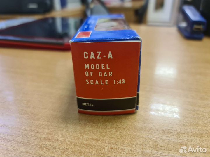 Кородка для модели Газ А в масштабе 1:43