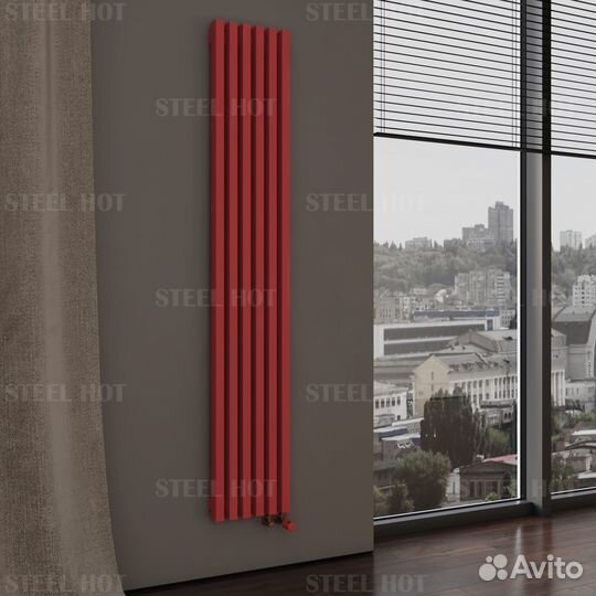 Дизайнерский радиатор отопления Steel