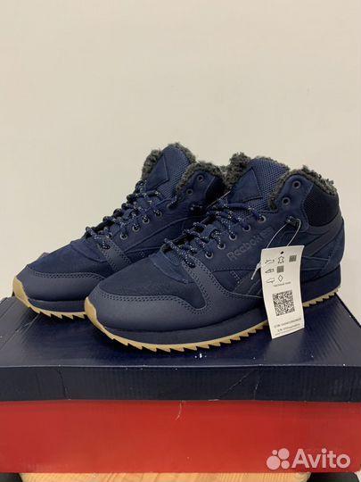 Зимние ботинки Reebok Classic Leather Mid Ripple