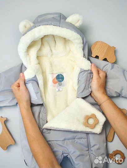 Комбинезон демисезонный для малыша 56-62