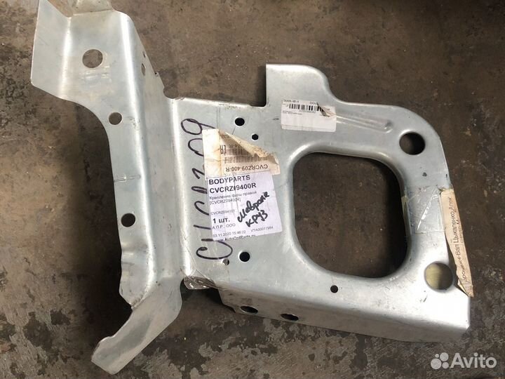 Крепление фары chevrolet cruze