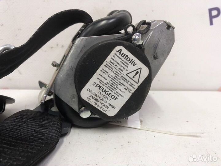 Ремень безопасности передний левый Peugeot 308