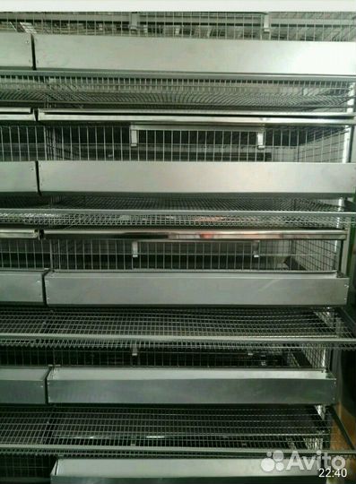 Клетки фермерские для перепелов