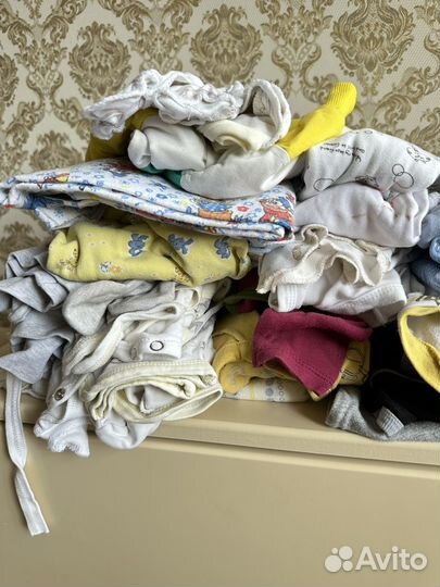 Детские вещи пакетом от 0 до 6