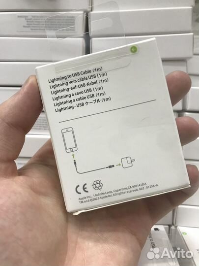 Кабель Apple lightning USB