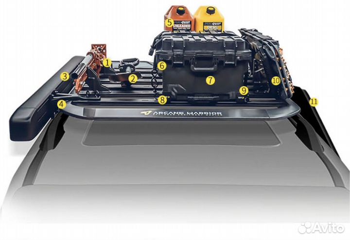 Багажник экспедиционный storm Roof Rack BYD Leopar