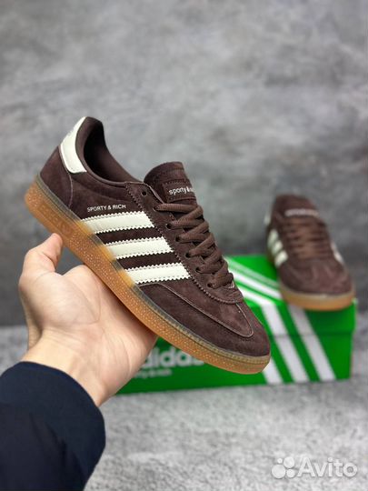 Кроссовки Adidas Sporty Rich Brown