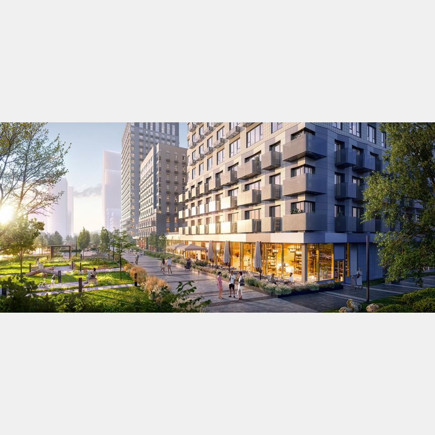 2-к. квартира, 55,2 м², 2/20 эт.