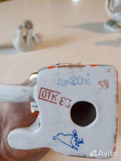 Фарфоровые статуэтки Дулево