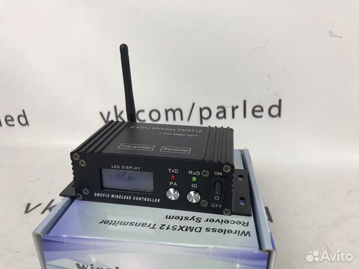 Передатчик/приемник DMX-512 по WiFi и кабелю