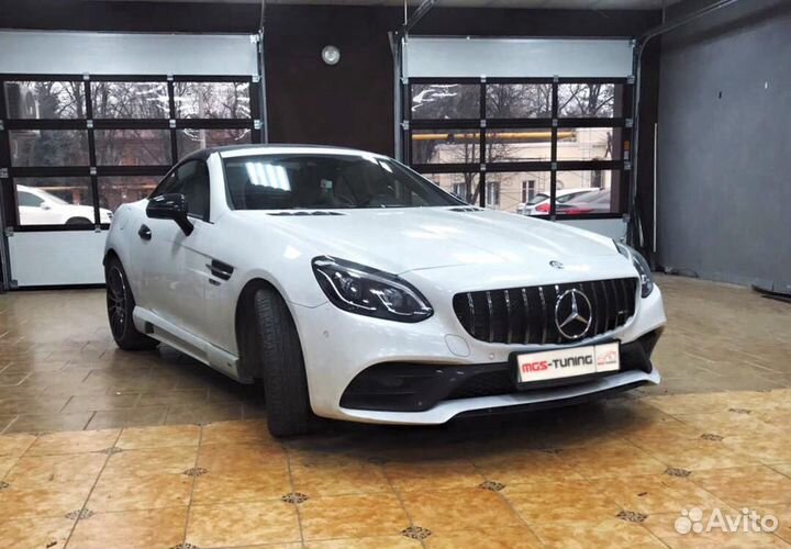 Решетка Mercedes SLC-Class R172 GT Chrome