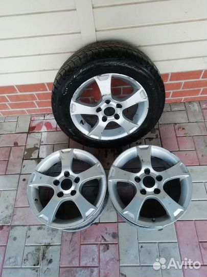 Литые диски r15 бу 3шт