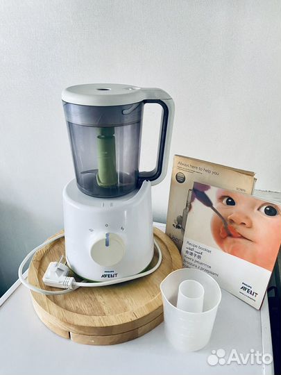 Блендер пароварка Avent Philips 2 в 1 SCF870