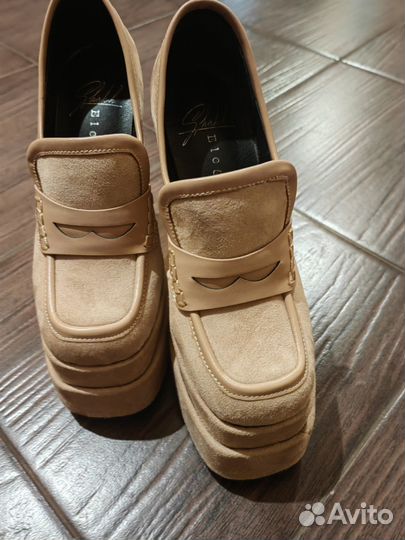 Ботильоны туфли на высоком каблуке и платформе 35