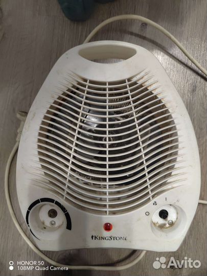 Тепловентилятор на запчасти