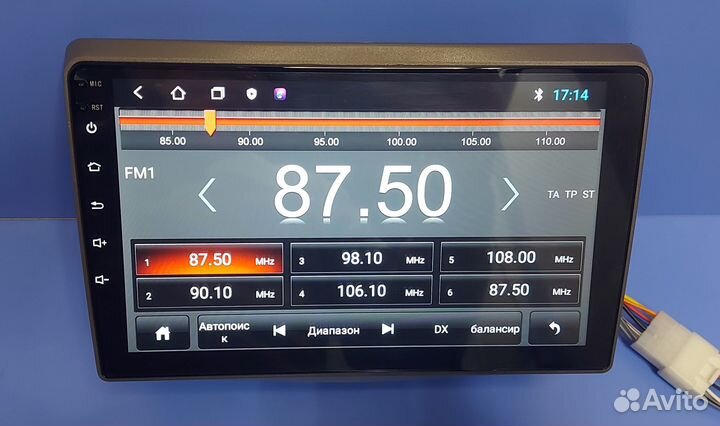 Магнитола android Toyota Vitz 1999-2005