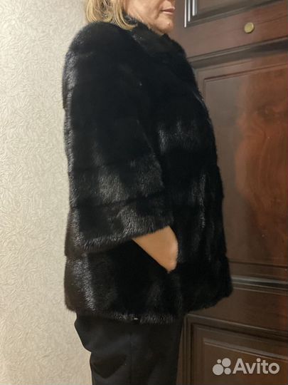 Норковый полушубок