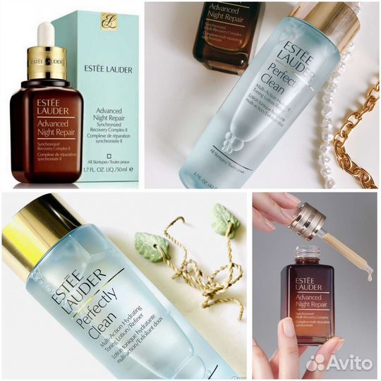 Estee lauder, новые тоник и сыворотка, 50мл